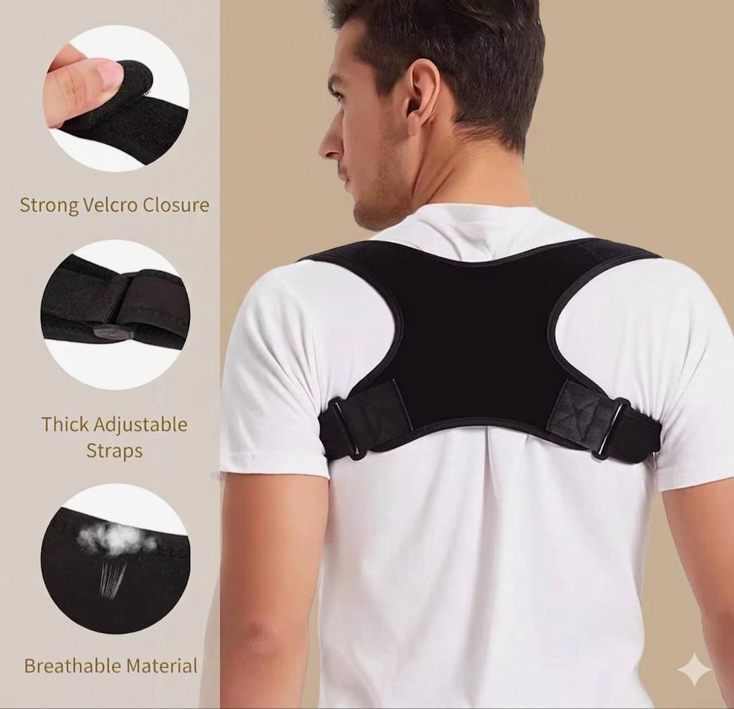 Invisible posture corrector for adults