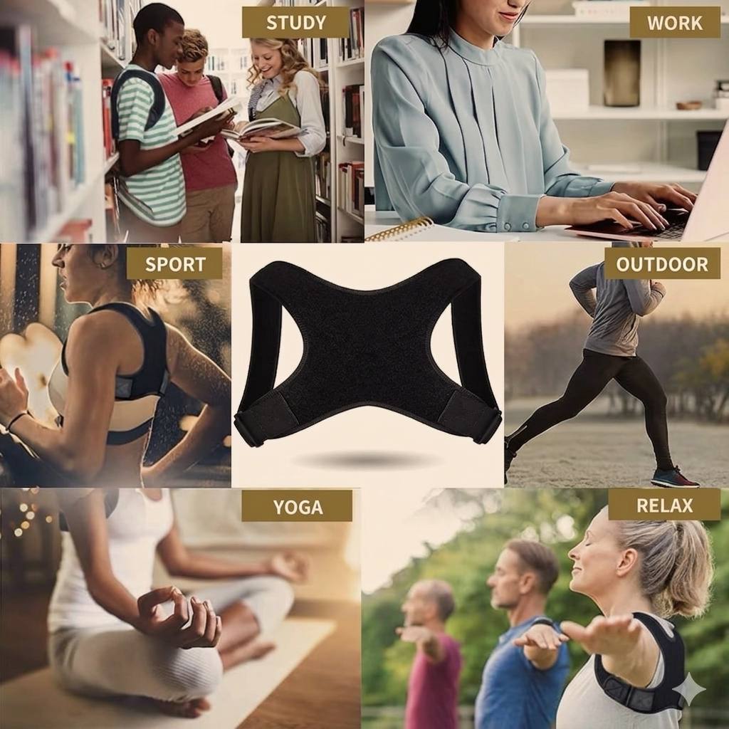Invisible posture corrector for adults